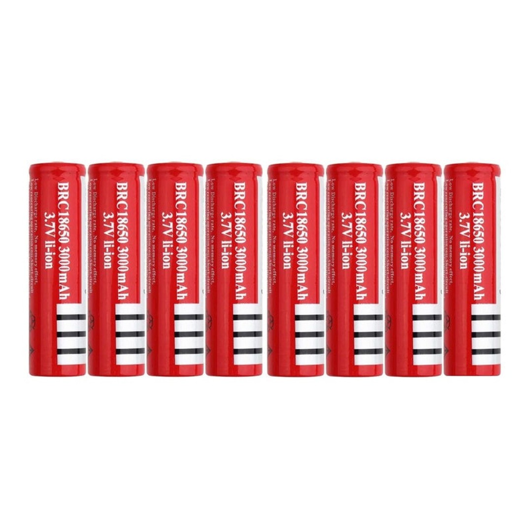 18650 Rechargeable Battery - 8PCS