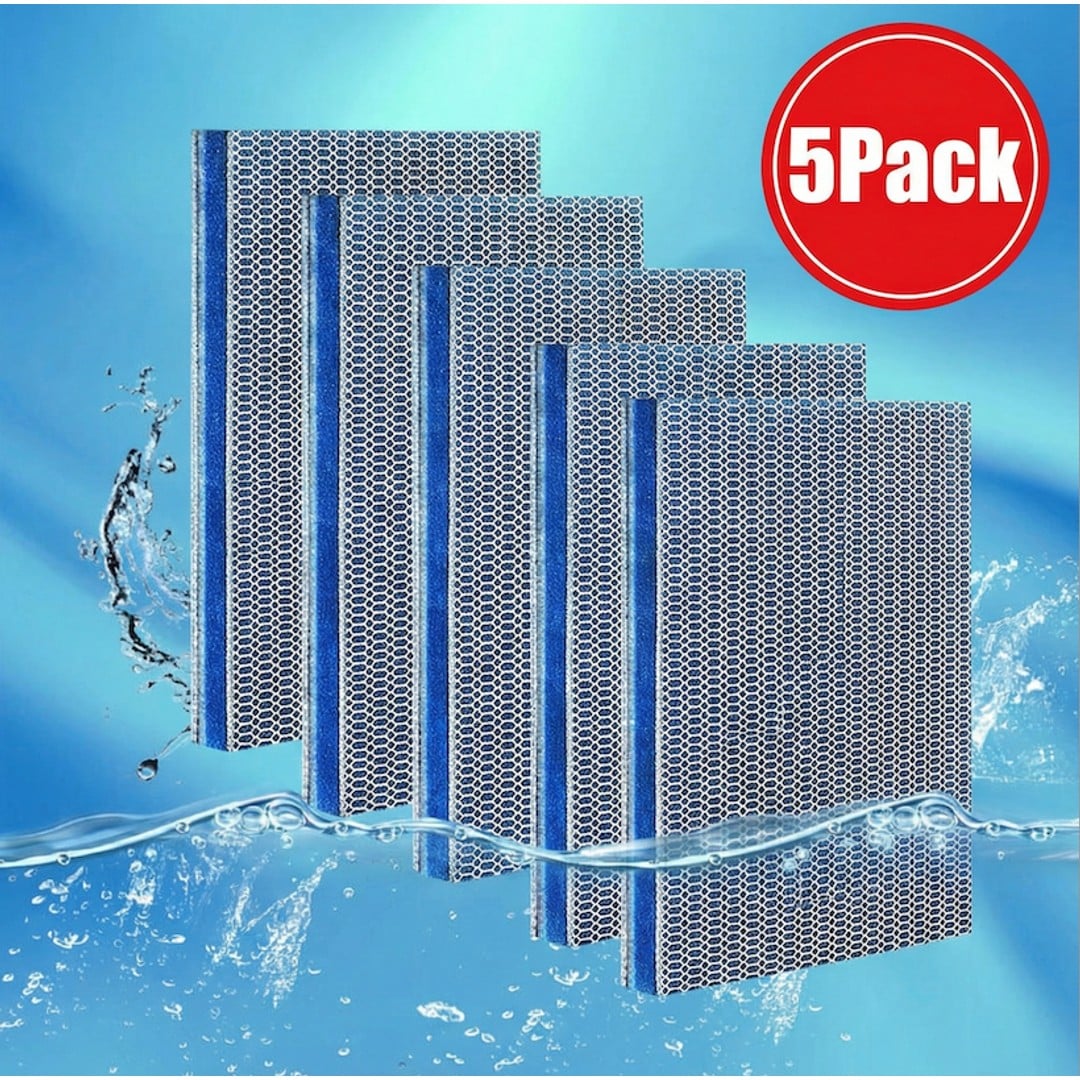 5Pack 8-Layer Durable Aquarium Filter Sponge 40X30CM