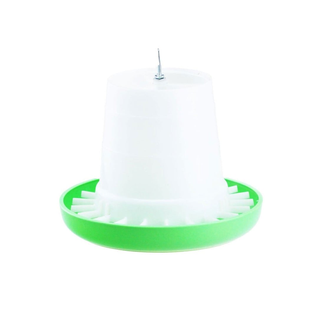 4pc Show Master Green and White Poultry/Bird Suspension Feeder 121A 8KG