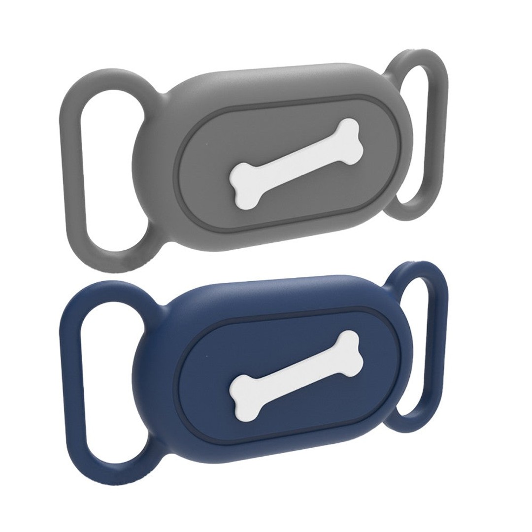 2Pcs Pet Cat Collar Holder Silicone Case for Samsung Galaxy SmartTag2 Style 4