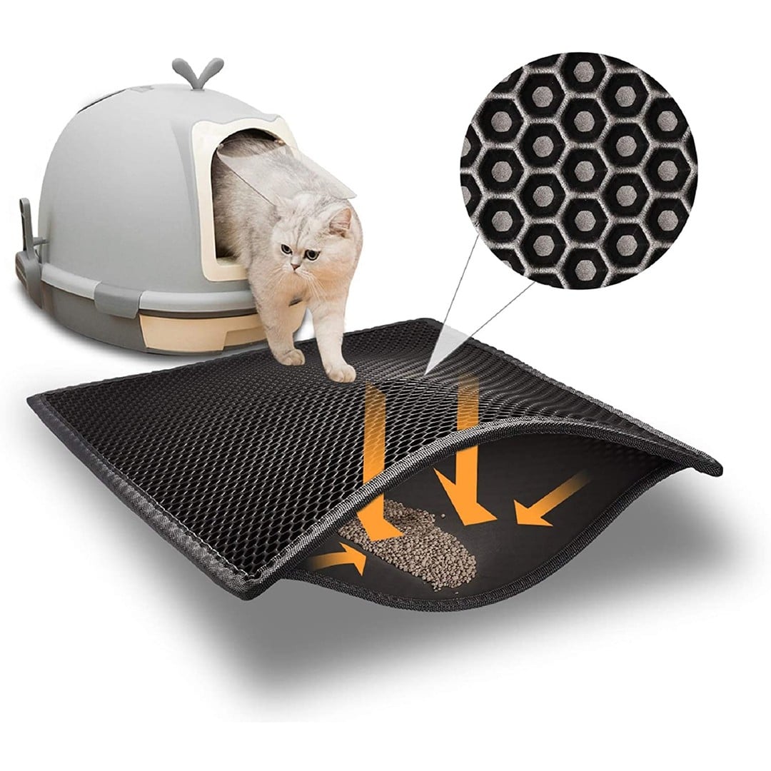 2pack Cat Litter Mat Litter Trapper 60 x 45 cm