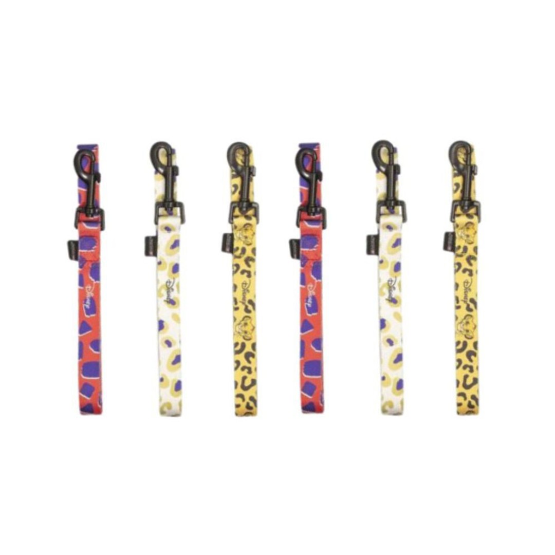 6PK Purina Disney Lion King Dog Lead Assorted 120cm Safety Strap Walking Leash