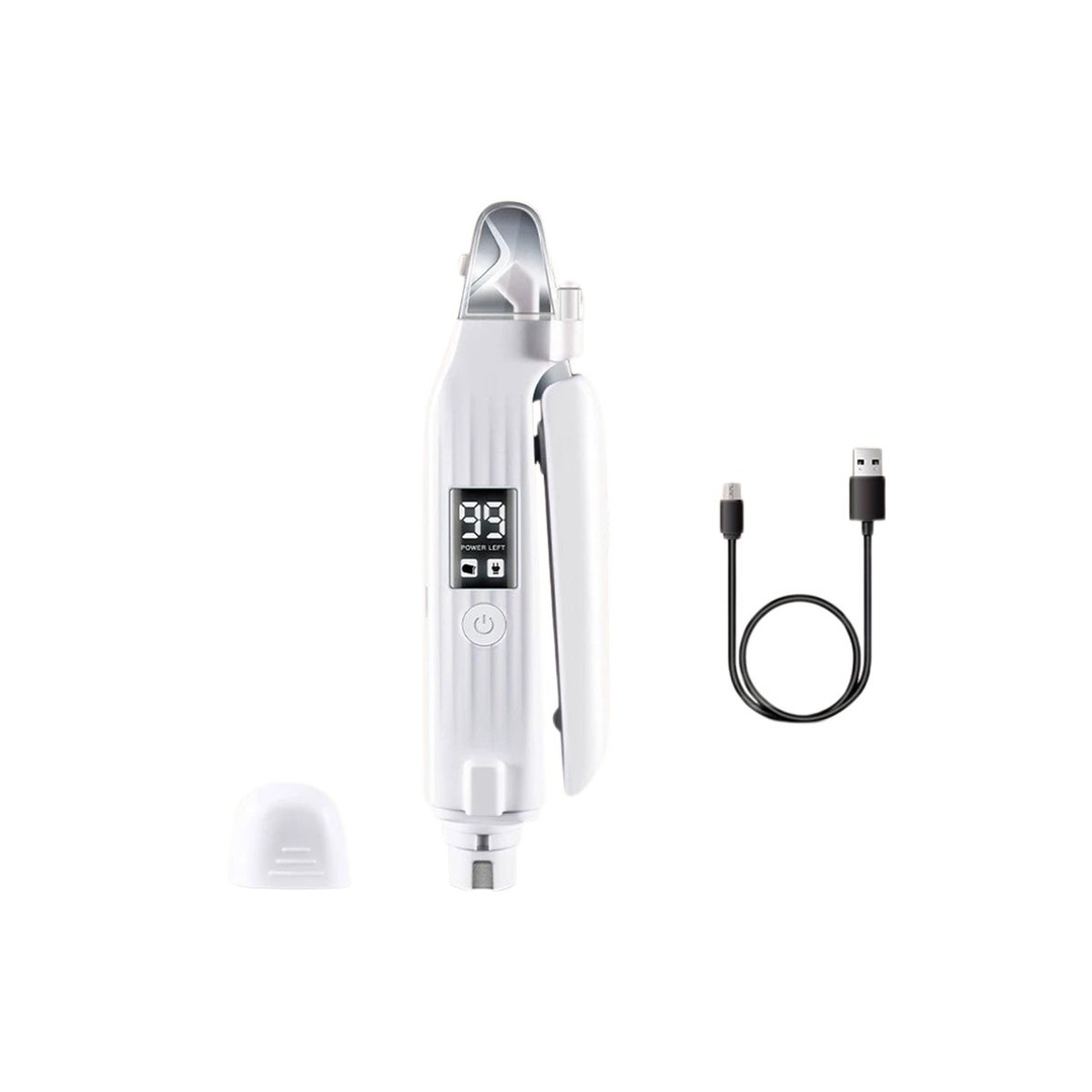 3-in-1 Cat Nail Clippers USB Rechargeable Dog Nail Trimmers with 2 LED Lights