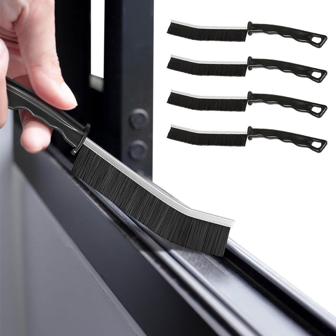 4Pcs Multi-Purpose Crevice Cleaning Brush Tight Space Gap Cleaning Tool for Household Use
