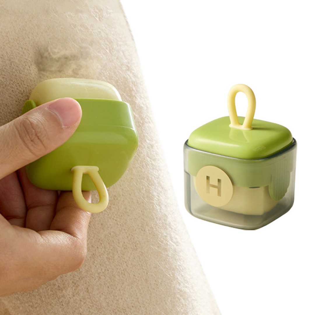 2PCS Washable Mini Lint Rollers C Reusable Portable Pet Hair Removers for Clothes Travel and Home