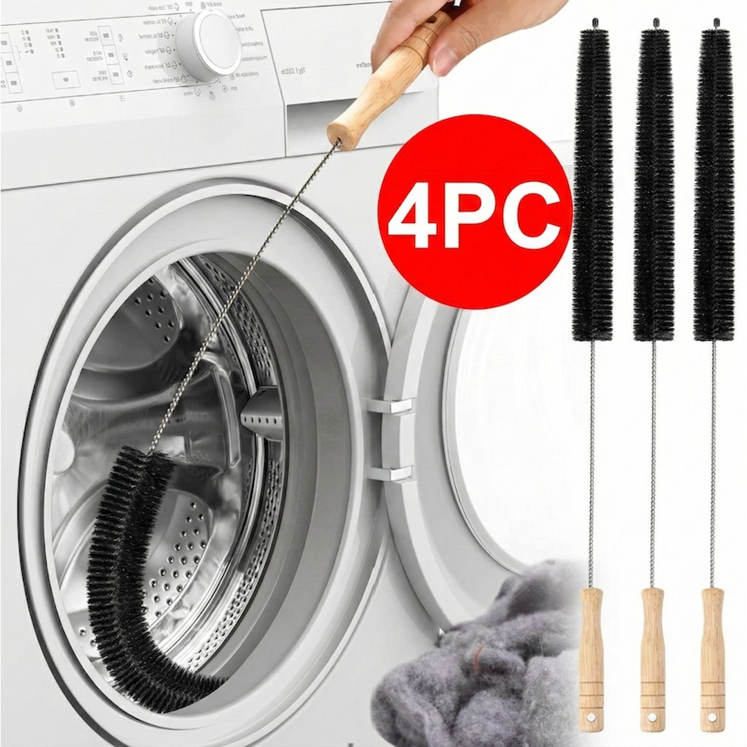 4 Pack Dryer Vent Cleaner Kit Dryer Lint Brush