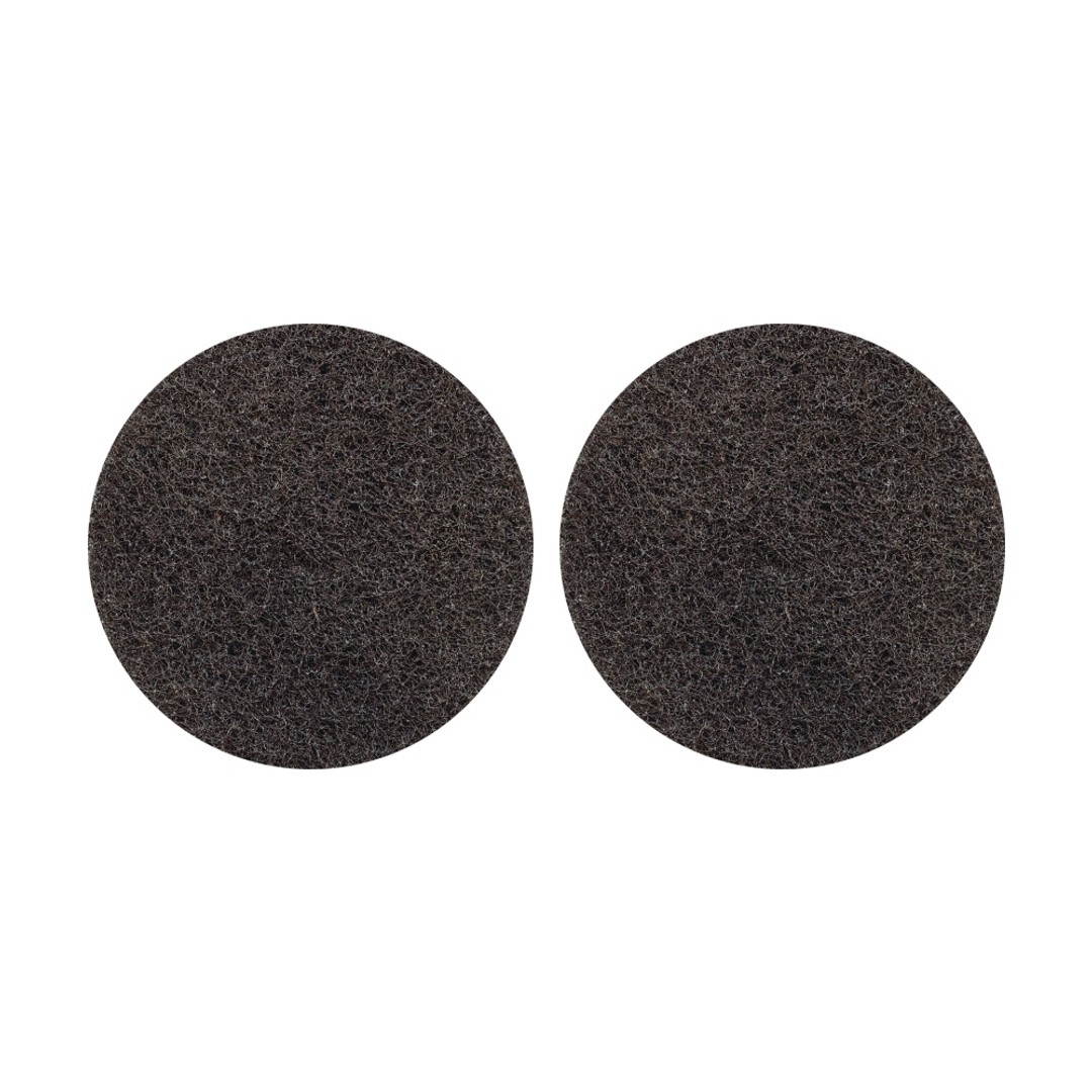 2PK Glomesh Regular Speed Stripping Machine Floor Pad Black 350mm