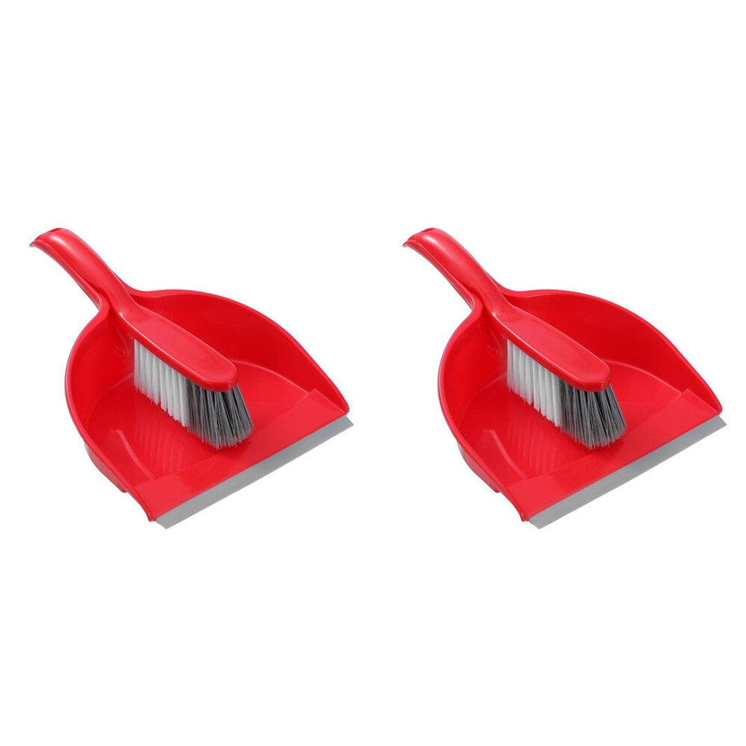 2PK Boxsweden Prime Indoor Essentials Dustpan and Bristle Brush Assorted