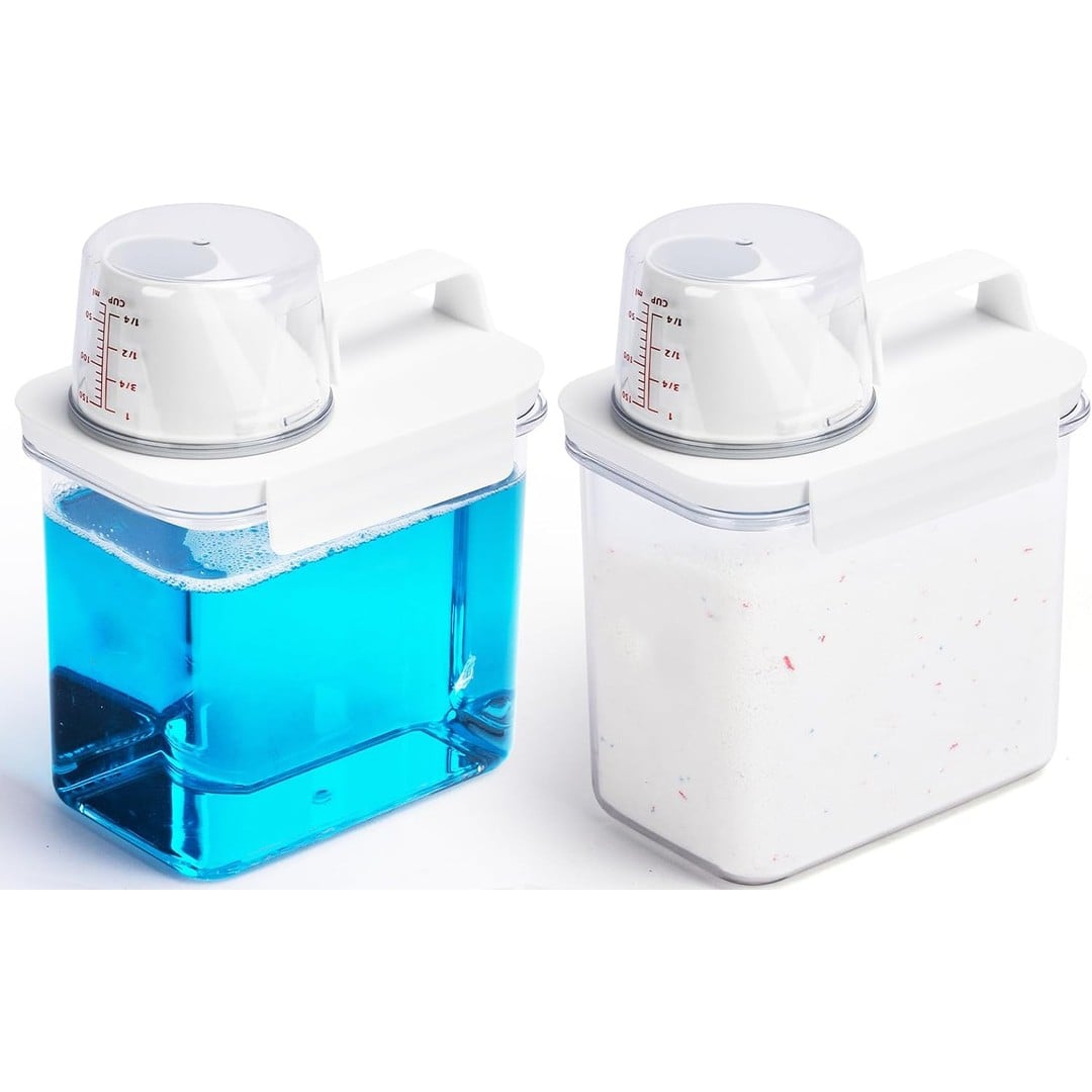 2 Pack Liquid Laundry Detergent Dispenser - 1100ML