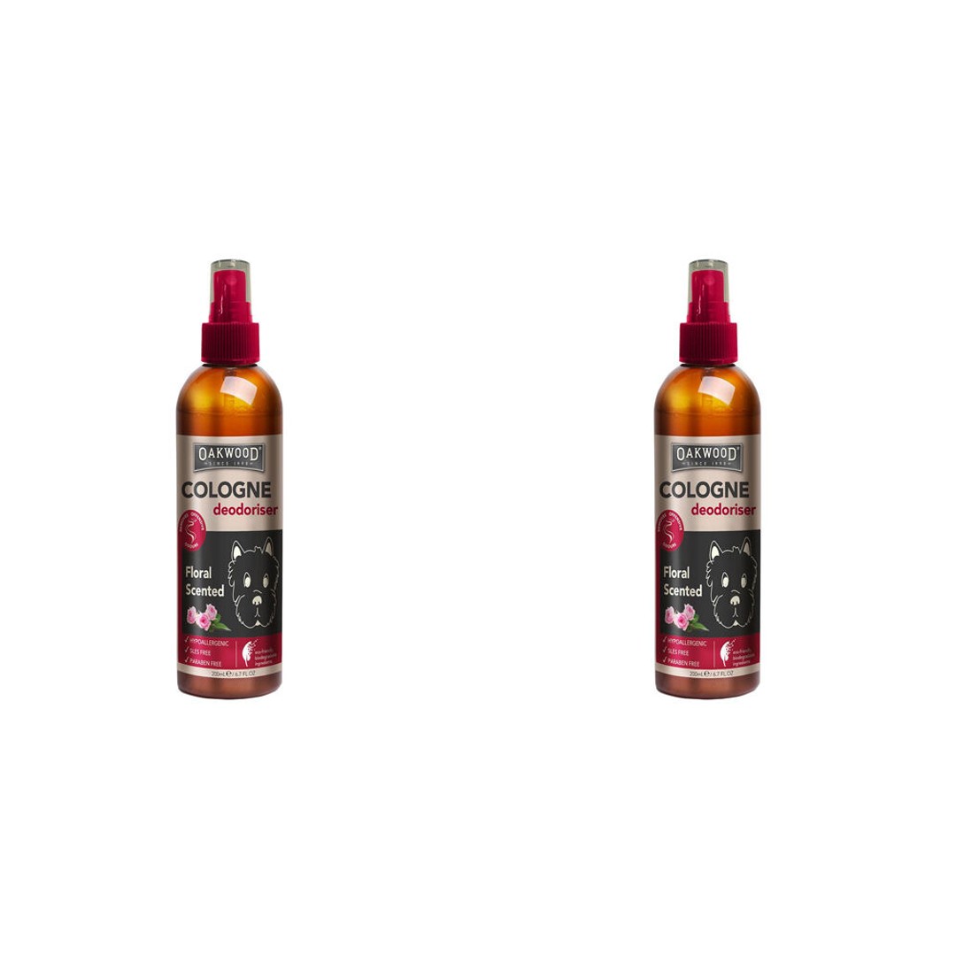 2PK Oakwood 200ml Smell A Riffik Dog/Pet Odour Eliminator Deodoriser Floral