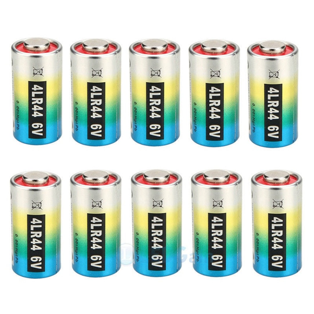 10 x 4LR44 Batteries 6V alkaline battery