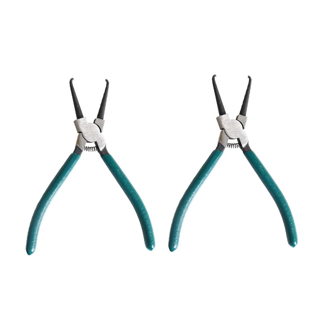 2Pcs Fuel Line Plier Car Fuel Line Removal Plier Pipe Plier For Petrol Clip Pipe-Green