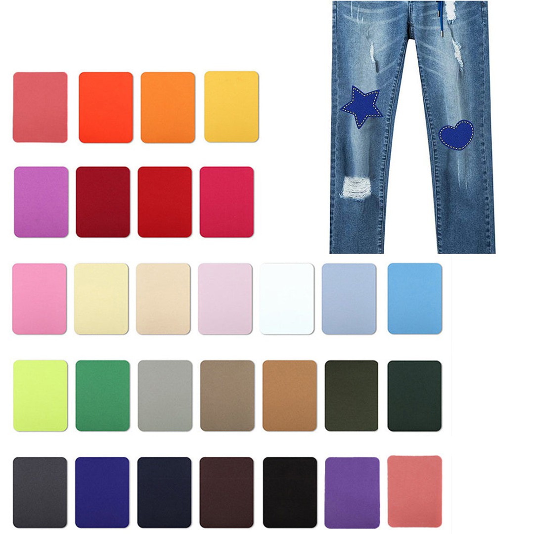 29Pcs Iron On Mending Patch 12.5cm * 9cm Multi-Color Repair Mender Cloth