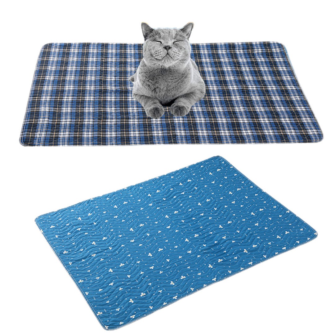 2Pcs 120x90cm Leak Proof Pet Pee Pad Pet Toilet Training Mat