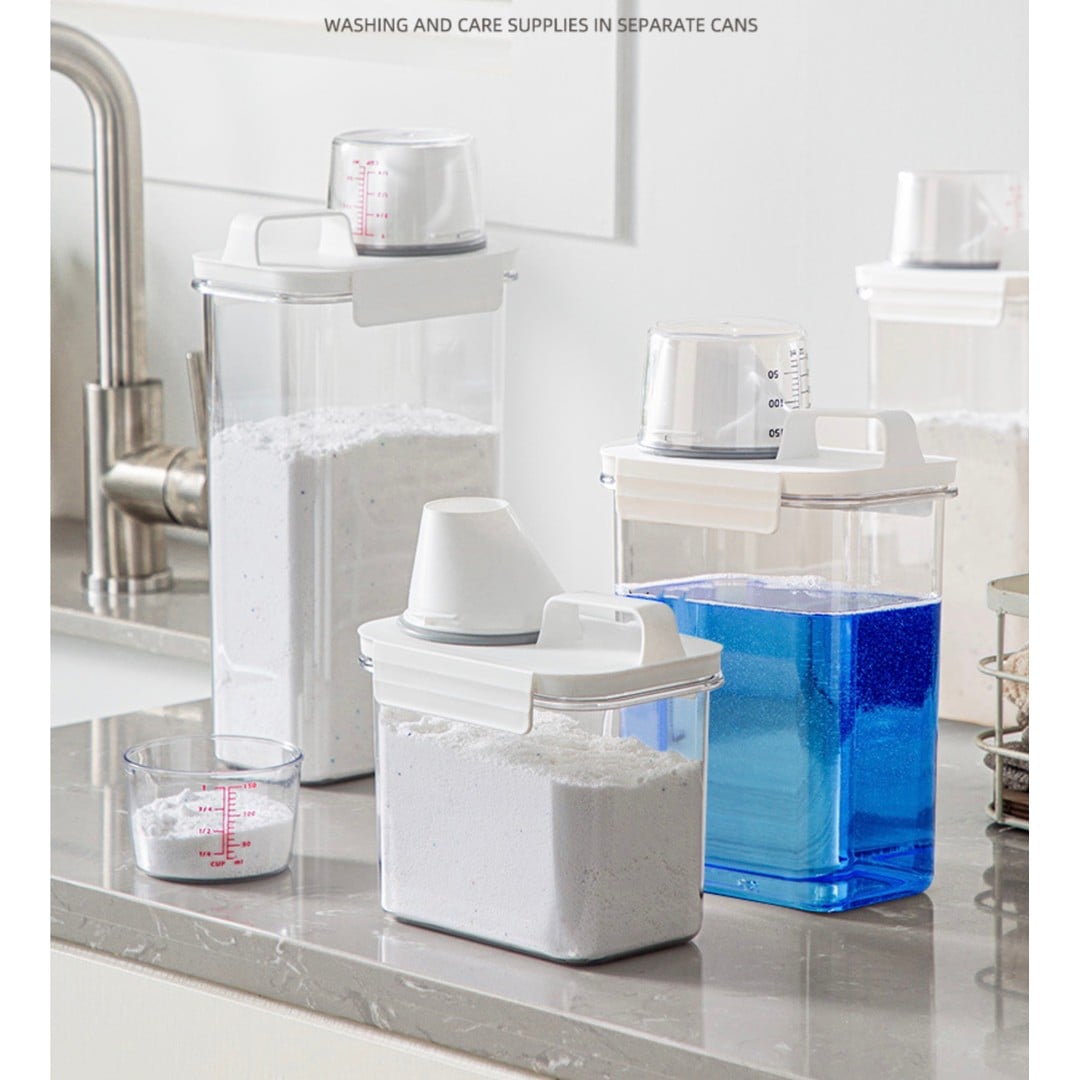 3 Pack Liquid Laundry Detergent Dispenser Set
