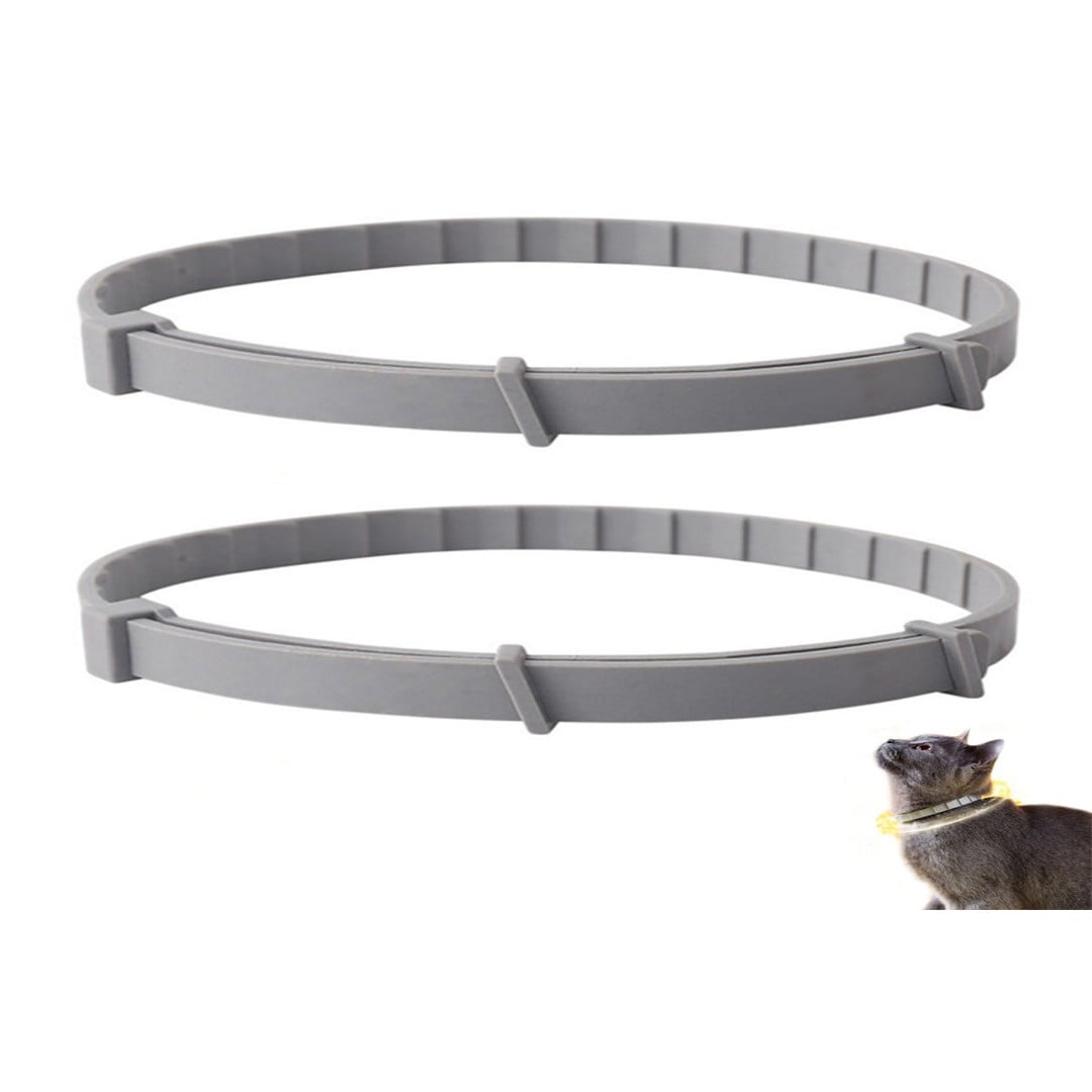 2Pcs 38cm Pet Flea Collar Flea Tick Prevention Adjustable for dog Cats